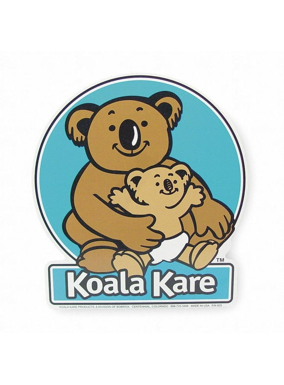 Koala Kare Baby Changing Station Front Label  825
