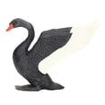 thumbnail image 2 of FAGINEY Black Swan Figurine Lifelike Appearance  PVC Stimulate Imagination Black Swan Toy For Kids Bedroom Office,Animal Figurines,Black Swan Figurine, 2 of 8