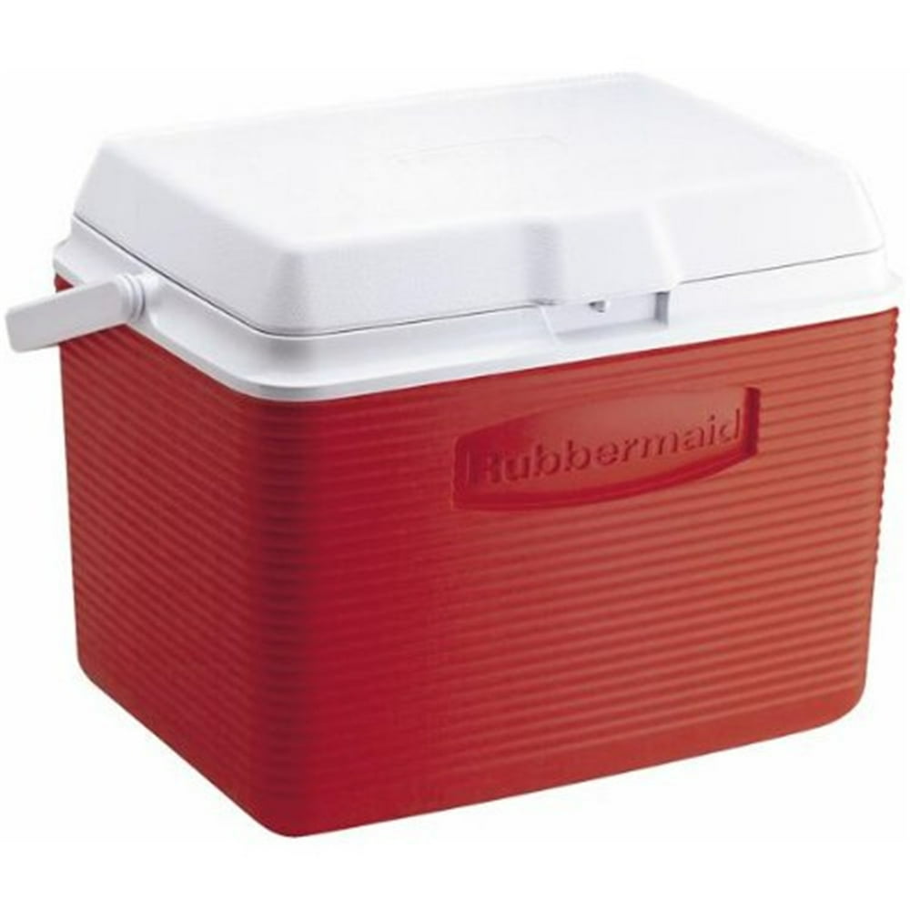 Rubbermaid 24 Quart Modern Red Personal Cooler