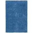 thumbnail image 3 of Safavieh Evolution Rothesay Solid Shag Area Rug, Blue, 9' x 12', 3 of 11