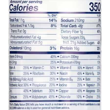 Ensure Plus Meal Replacement Nutrition Shake, Milk Chocolate, 16g Protein, 8 fl oz - 6 Pack
