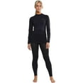 thumbnail image 2 of Craft Active Intensity Long Sleeve Crew Neck Top - Black/Asphalt, Women's, Small, 2 of 6