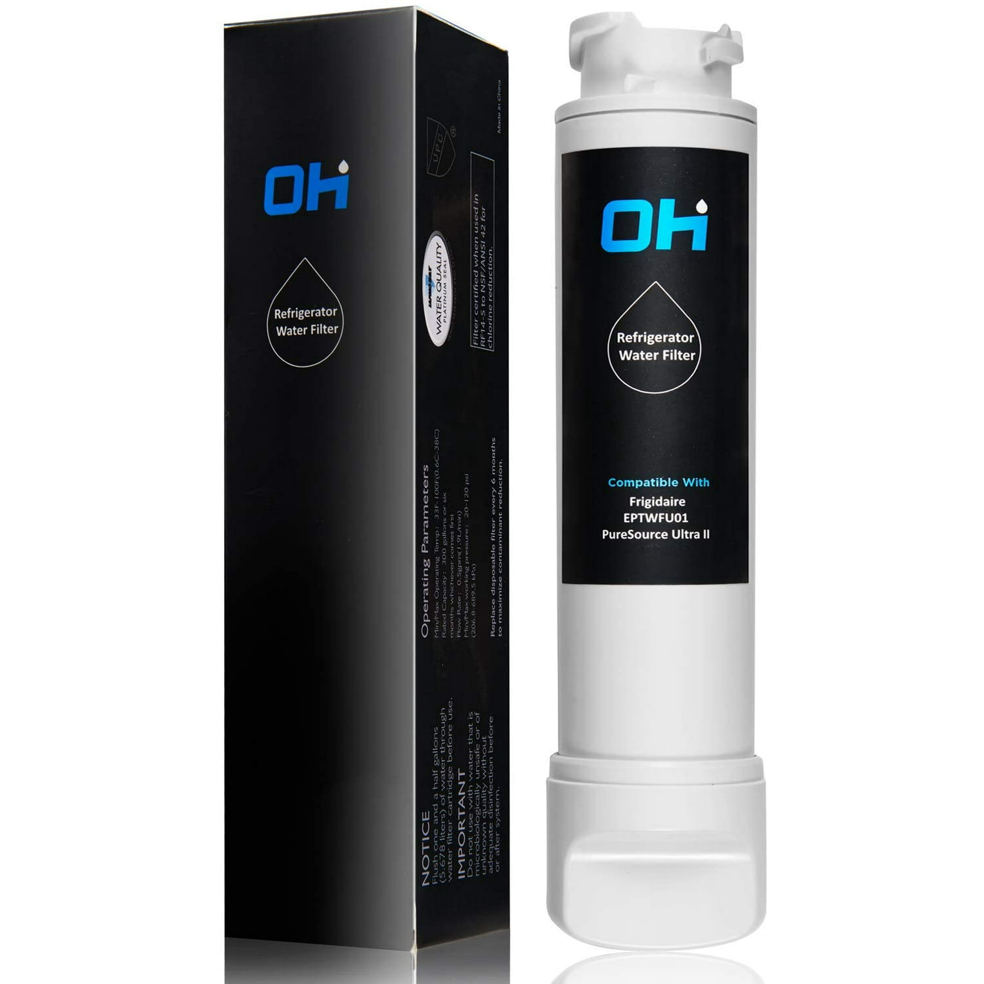 Frigidaire Eptwfu01 Refrigerator Water Filter 1 Count White Amazon Sg Home Improvement