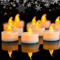 thumbnail image 1 of Velas Eléctricas Uplayteck Blancas Efecto Siempre Brillante para Hogar y Festivales, 1 of 7