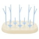 thumbnail image 1 of EeaseMX Escurridor de biberones desmontable y seguro, organizador para bebés, escurridor de biberones para vasos para bebés (blanco), 1 of 8