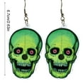 thumbnail image 2 of HALJEN Unleash Your Inner Witch with These Stunning Earrings for All Hallows' Eve(Green), 2 of 3