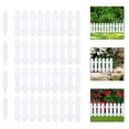 thumbnail image 3 of WEAVILUX Decorative Border Fence Plastic White 4Pcs, 3 of 6