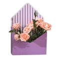 thumbnail image 5 of Dserhfy Valentine's Day Floral Envelope Box Florist Bouquet Packaging Box Flower Wrapping Paper Gift Bag Small Folding Envelop Gift Box for Mother's Day Wedding Birthday Party, 5 of 8