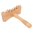 thumbnail image 2 of Wood Gua Sha Scraping Tool, Comfortable Grip Scraping Massage Tool Lightweight Improve Pain Rounded Edges  For Women, 2 of 8