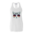 thumbnail image 1 of MmF - Women's Racerback Tank Top, up to Women Size 2XL - Kitty, 1 of 2