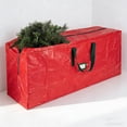 thumbnail image 4 of Christmas Decoration Storage Bag - 65 " Holiday Ornament Organizer for Lights, Tree Ornaments, Garlands | Reusable Protective Storage with Handles for Seasonal Decor Organization, 4 of 7