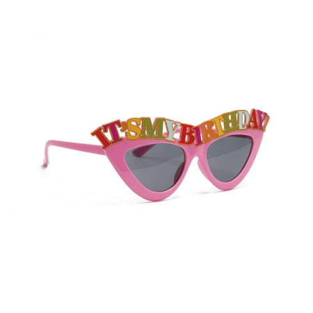 Rainbow Glasses It s My Birthday Fancy Birthday Party Glasses Multi-color by Way To Celebrate