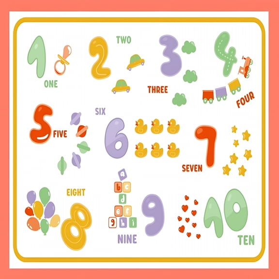 AUQ Disposable Stick-On Placemats for Baby&Kids,Restaurant Table Mats 11.8"X 17"Sticky Place Mats,Toddler Baby Placemat,Animal Alphabet Theme