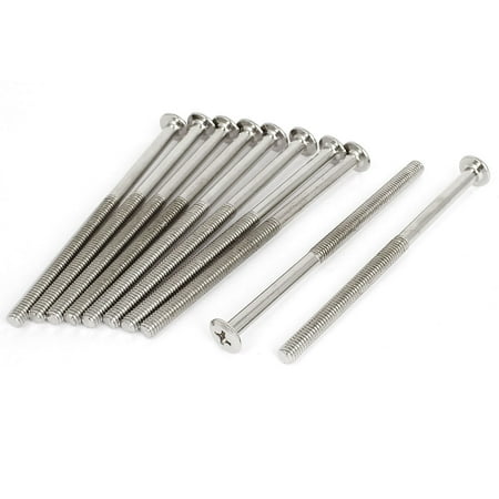 

Furniture Fittings M6x100mm Countersunk Head Socket Screw Bolts 10 Pcs