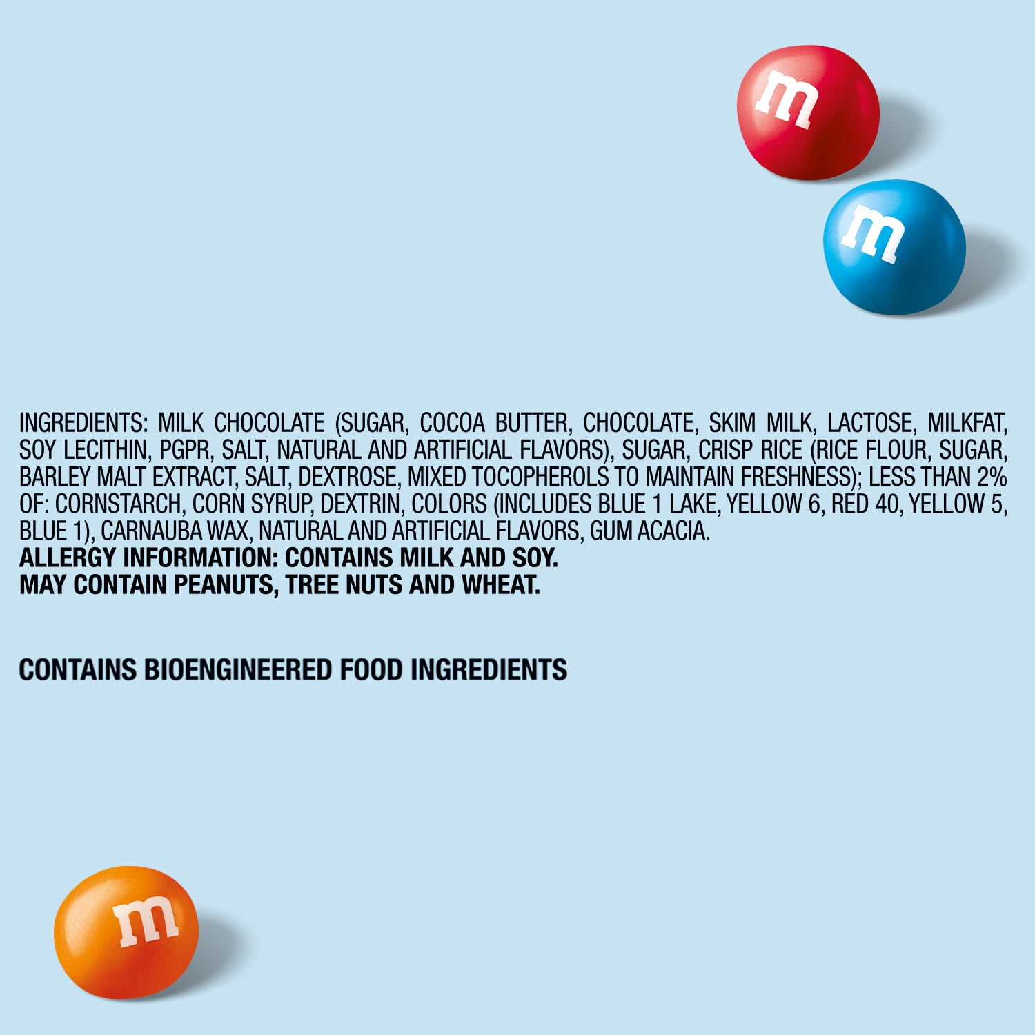 M&M’s Crunchy Cookie Milk Chocolate Candy, Sharing Size – 7.4 oz Bag