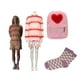 thumbnail image 2 of Disfraz de Cosplay de Enid Sinclair para niñas, camisa, falda, traje de carnaval de Halloween para mujer, mochila rosa, 2 of 5