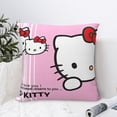 thumbnail image 6 of Hello Kitty Pillow Cover, Square Throw Pillow Cases For Couch Sofa Bed Living Room,Home Decorative, 16"X16", 6 of 9