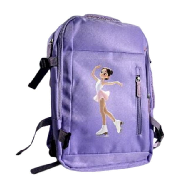 koolsoo Ice Skates Bag Organizer Figure Skating Professional Skate Accessory Carrier Violet