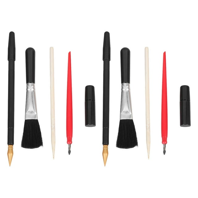 KAKOWELY scratch picture tools 10PCS Scratch Painting Art Tool Scratch Painting Pens Art Scraper Set Scratching Drawing Tool for Art Classes Craft Projects Unique Creations