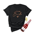 thumbnail image 4 of Luowei Women's Bride & Bridesmaid T-Shirt Set - Hen Party Tee, Black, S, 4 of 4