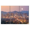 thumbnail image 4 of TISHIRON 3PCS Framed Canvas Wall Art Set,60"x40" Arizona Cities Sunset Canvas Art Decor, 4 of 7