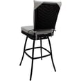 thumbnail image 2 of Outdoor or Indoor Bar Stool 30" Ofir without Arms - White - Black, 2 of 8