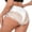 White, variant on Plus Size Lace Triangle Panties Soft Breathable Underwear Comfort Fit Daily Wear Remote Control Vibe for Woman Panties XXXXXL