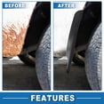 thumbnail image 4 of Unique Bargains Automotive Mud Guards Splash for Compatible for Volkswagen Touareg 2011-2016, 4 of 6