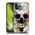 thumbnail image 1 of Head Case Designs Officially Licensed Riza Peker Skulls 9 Skull Abstract Soft Gel Case Compatible with Apple iPhone 11 Pro, 1 of 7