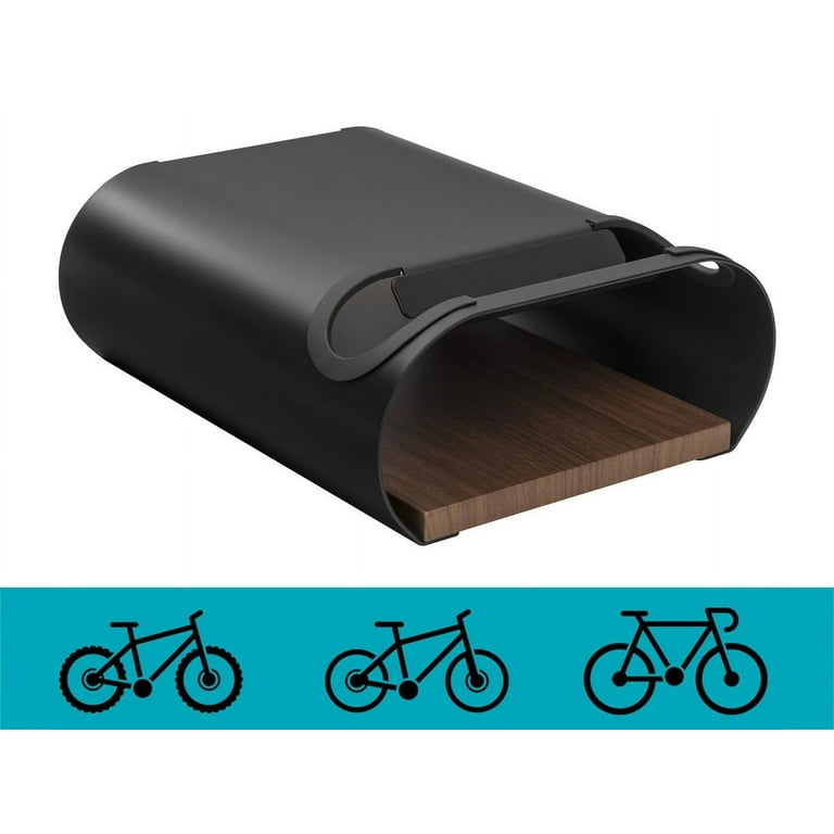 Monoprice On-Wall Bike Mount With Shelf - Holds Up To 55 Lbs, Compact Design For Garage Or Apartment