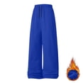 thumbnail image 4 of Iyufng Mens Wide Leg Sweatpants Drawstring Elastic Waist Full Length Loose Casual Pants with Pockets, 4 of 8