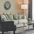 thumbnail image 4 of Decorative Large Metal Wall Clock for Living Room - Modern Farmhouse Wall Décor, 4 of 7