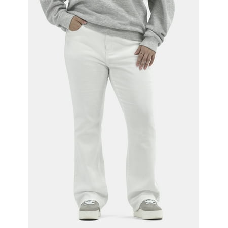 No Boundaries Stretch Denim Bootcut Jeans, 32″ Inseam, Women’s and Plus