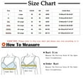 thumbnail image 6 of DJskiyers Older Women Front Closure Bras Soft Cotton Bralette Padded Everyday Bra Wide Back Sleep Bra, 6 of 6
