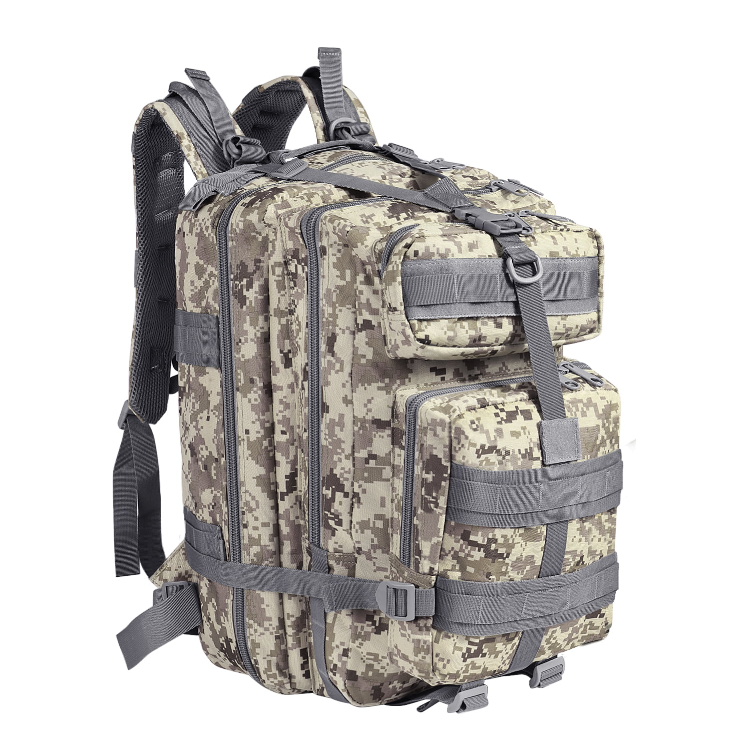 11" Sling Digital Camo TACTICAL BACKPACK DAY PACK Bug Out Shoulder Hiking Bag