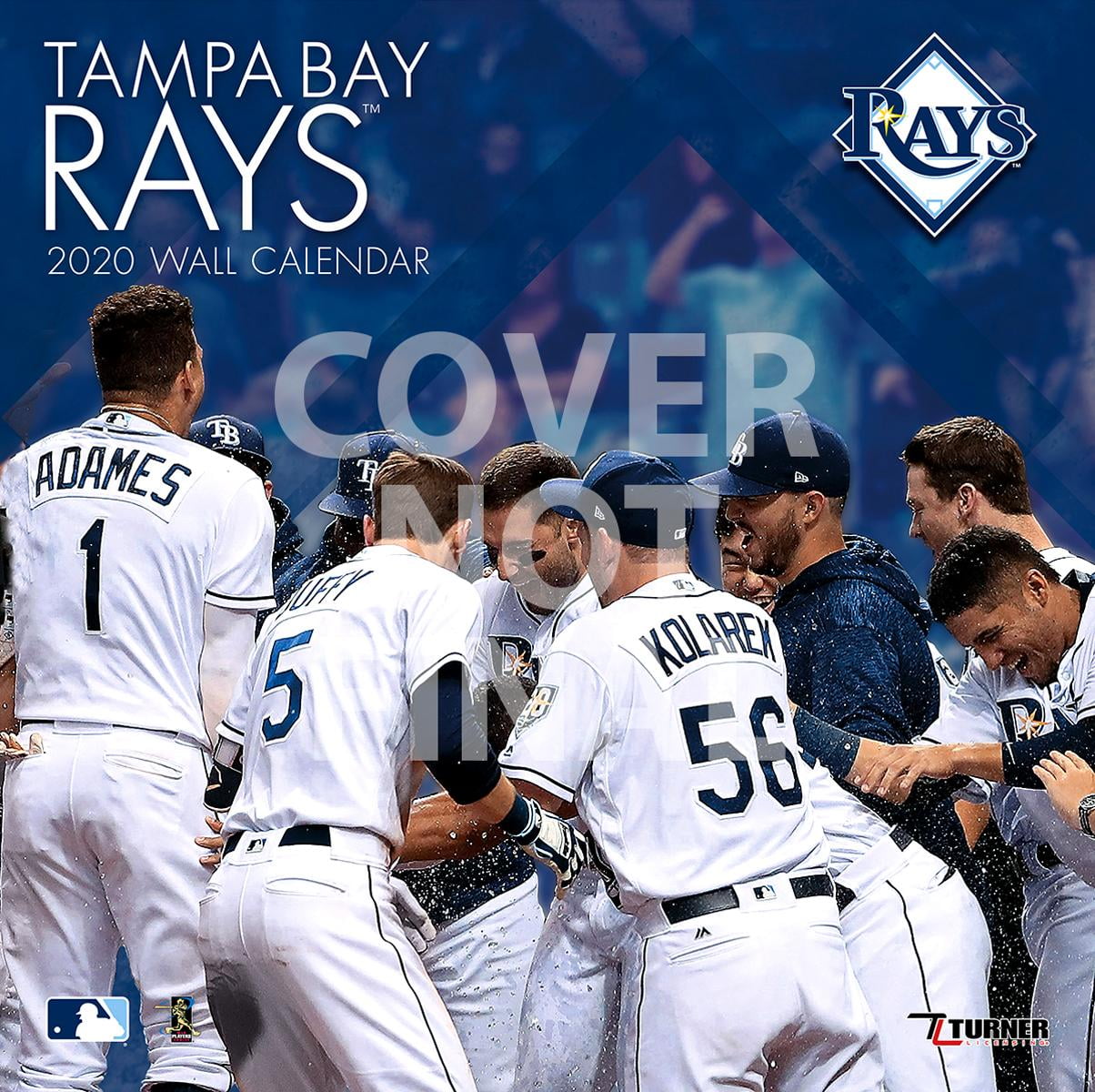 Tampa Bay Rays 2020 12x12 Team Wall Calendar (Other)