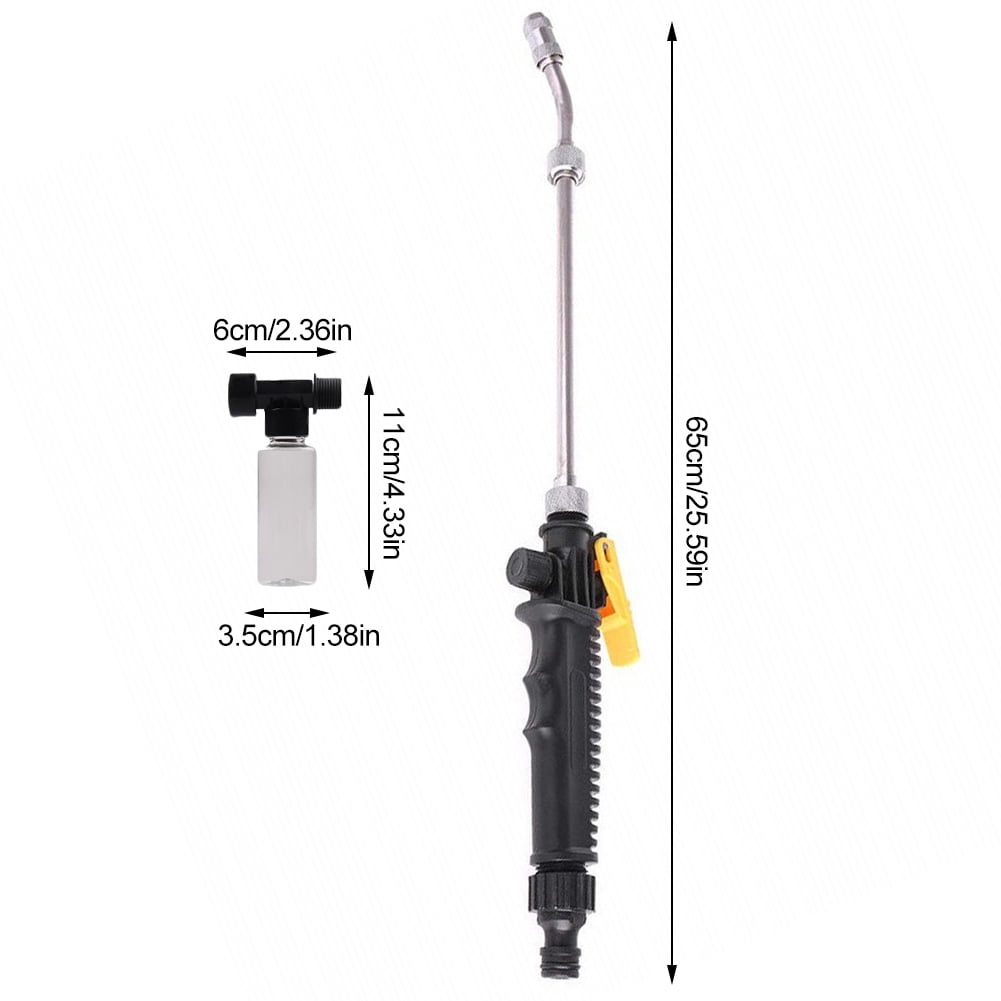 Watering Nozzle High Pressure Adjustable Power Washer Variable Garden Atomizing Nozzle Walmart