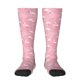 thumbnail image 1 of Fotbe Pink Flamingos and Flowers Calcetas Divertidas Estampadas para Hombre y Mujer, Calcetas de Algodón hasta la Rodilla para Caminar, Correr, Enfermería y Embarazo, 1 of 6