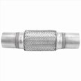 thumbnail image 3 of Exhaust Flex Pipe Stainless Steel Double Braid 2 X 6 Inch with Ends 10 Inch Long Car Exhaust Flexibl, 3 of 5
