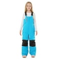 thumbnail image 5 of Letdown Boys Girls Snow Bibs Water_proof Insulated Ski Pants Kids Adjustable Strap Snowboard Overalls Multi Pockets Winter Snowsuit Pants (#01-Blue,11-12 Years), 5 of 6