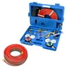"GHP Victor Type Gas #0 #2 #4 Nozzles Welding Tool Kit with 1/4""x25 Welding Hose"