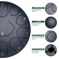 thumbnail image 3 of Tambor de acero INNOWARMER Rain Drum de 8 pulgadas y 11 notas, 3 of 7