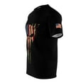 thumbnail image 3 of Military Style Camo Skull T-shirt - American Flag, 3 of 7