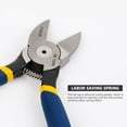 thumbnail image 4 of 5" 6" 7 Inch Professional Cutting Pliers Wire Stripping Tool Side Cutter Cable Burrs Nipper Electricians DIY Repair Hand Tools, 4 of 6