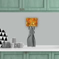 thumbnail image 4 of Abstract Flowers in Oranges and Yellows Leash or Key Holder, 4 of 4