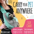 thumbnail image 2 of ¡Cuddlissimo! Portabebés para mascotas - Bolsa portabebés para perros y gatos pequeños - Seguro, cómodo, ajustable, 2 of 5