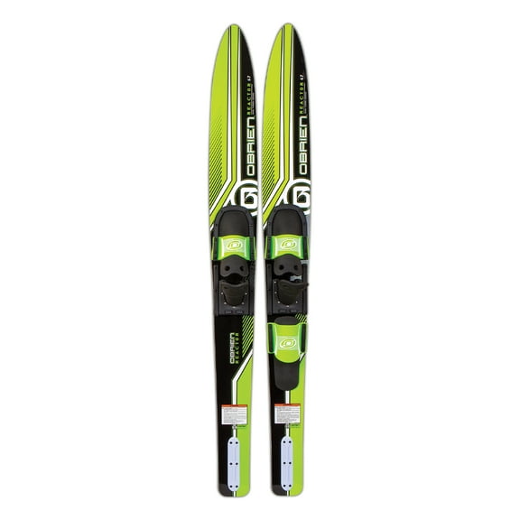 Open Box O'Brien Watersports Adult 67 inches Reactor Combo Water skis
