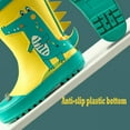 thumbnail image 4 of Generic Toddler Sneakers Children's Rain Shoes Boys Girls Water Shoes Baby Rain Boots Water Boots Large Small with Elastic Cord for Flexible Slip Resistant Lightweight Shoe(9-9.5 Years,Blue), 4 of 4
