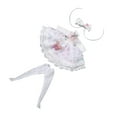 thumbnail image 1 of 3 piezas 1:6 BJD Muñeca Vestido Ropa de Muñeca Disfraz para Muñeca de 12 pulgadas Accesorios de Vestir Rosa, 1 of 8