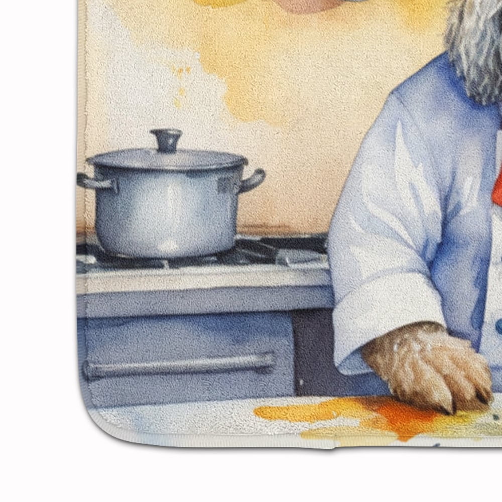 Yorkie Yorkshire Terrier The Chef Memory Foam Kitchen Mat